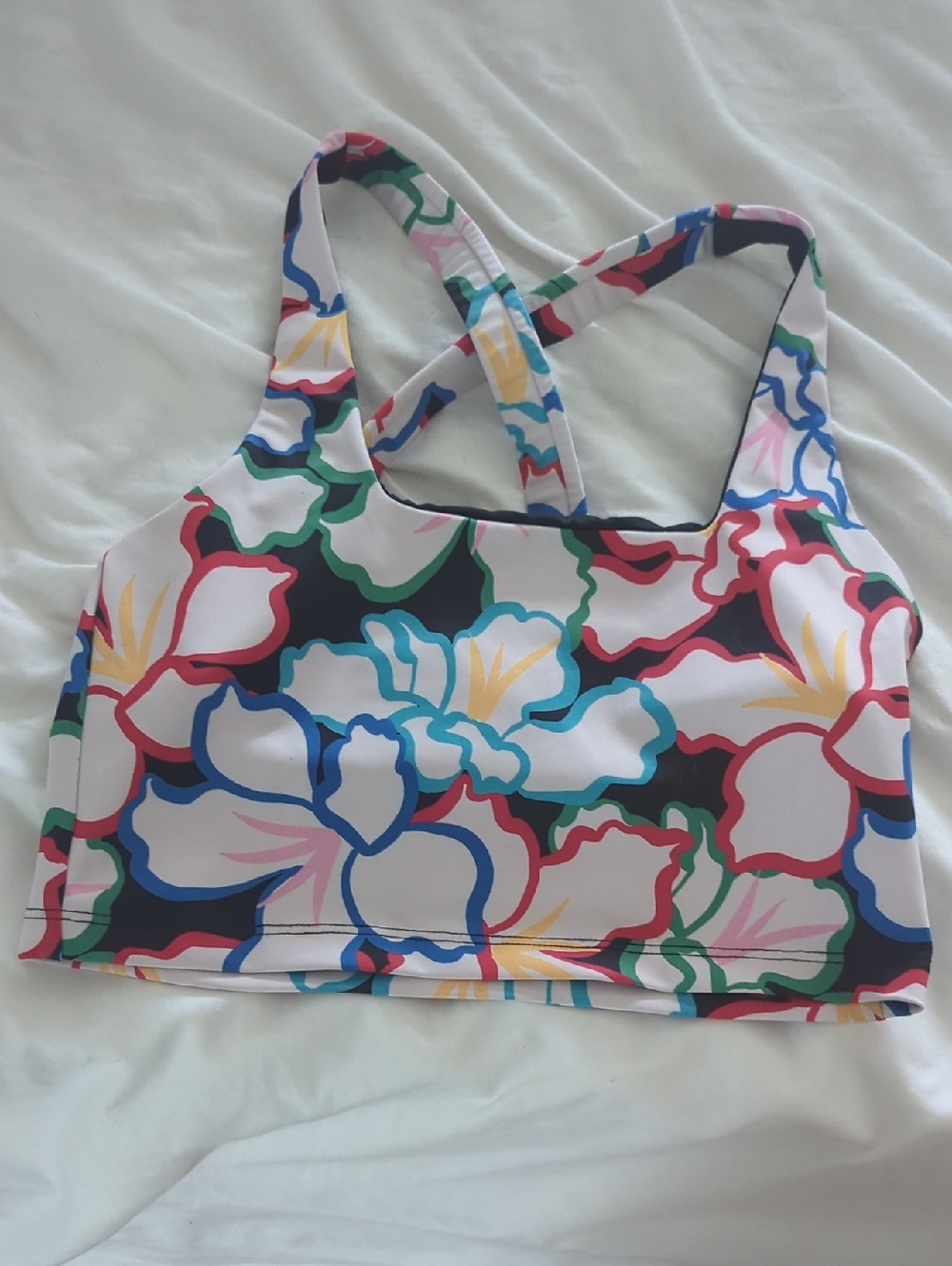 Beach Riot Floral Sports Bra